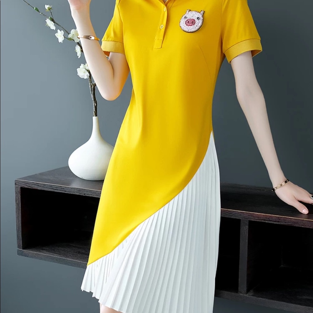Yellow new dress